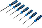 Zestaw wkrętaków diamentowych Torx T10 - T40, 7 szt.