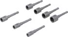 Nasadki wykrętaki 1/4", 7 szt.