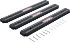 Listwy magnetyczne, płaskie, 330 mm, 3 szt.