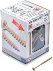 Śruby uniwersalne, Torx T25, 5,0 x 80 mm, 1 kg / 150 szt.