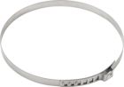 Regulowane opaski z uchem, 10 szt., W4, stal nierdzewna, 90-98 mm, 0,5x7 mm