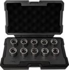 10-częściowy zestaw kluczy nasadowych do śrub blokady koła Tesla