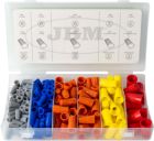 Złącza gwintowane, 158 szt.