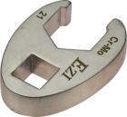 Nasadka otwarta boczna 1/2", 21 mm, CrMo Ezi