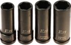 Nasadki wykrętaki 17-22 mm, 4 szt., Ezi